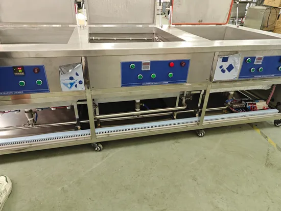 Optical Optics Lens Glass Washing Multi Tanks Ultrasonic Cleaning Machine with Rinsing Dryer